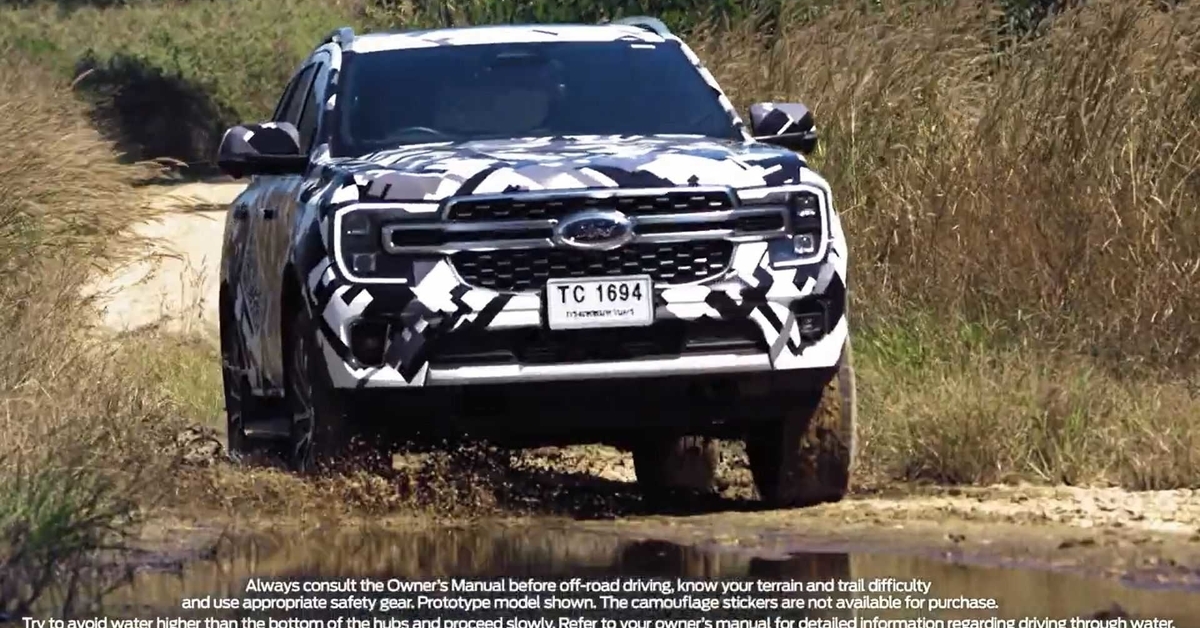 Ford ปล่อยวีดีโอที Ford Everest 2022 พร้อมประกาศเปิดตัวในวันที่ 1 มีนาคมนี้